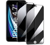 2X iPhone SE 2022 / 2020 Privacy Screen Protector Display Glass Tempered Film