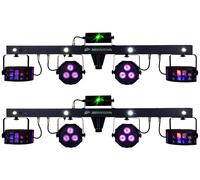 2x JB Systems PARTY BAR Gigbar LED Lighting Effect Disco DJ Lighting