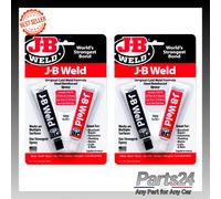 2x JB Weld Original Cold Weld Epoxy Steel Reinforced Strong Bond Adhesive JB8265