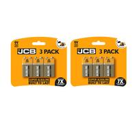 2X Jcb 9V Super Alkaline Batteries - Pack Of 3