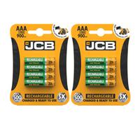 2X Jcb Aaa 900Mah Rechargeable Batteries - Pack Of 4