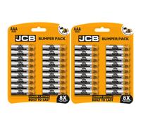 2X Jcb Aaa Alkaline Batteries - Bumper Pack Of 18