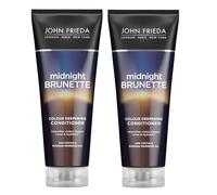 John Frieda Midnight Brunette Colour Deepening Conditioner 250ml for Dull, Brunette Hair