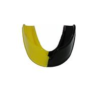 2X Junior Senior Multicolor Gum Shield Mouth Guard Mouth Protection for Sports (Black - Yellow, Junior)