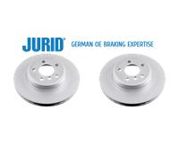 2x Jurid 562350JC-1 Brake Discs Front 325mm Fits BMW X3 03-11
