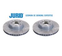 2x Jurid 563199JVC-1 Brake Discs Front 340mm Fits BMW 1 Series 2 3 4 11-25