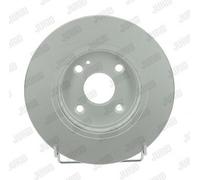 2x Jurid Brake Disc Rotors Rear Vented Fits Mazda 2 MX5 07-19