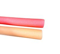 2x just 4 baby Flexible Swimming Pool Noodle Float Aid Swim Noodles Ring Children Adult all Leverl Beginners Learing Training lesson Leisure 1.5 Meter (2pcs) UK STOCK (1Red+1Peach Noodles)