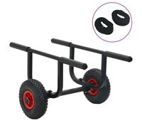vidaXL SUP Trolley for 2 Surfboards 90 kg Aluminium