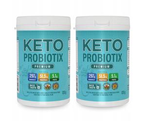 2x KETO PROBIOTIX PROBIOTIC - Dietary supplement for weight loss 120g