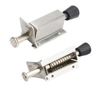 2X Kickdown Door Stop Door Foot Lock with Screws for Garage Gate Home Office 14cm