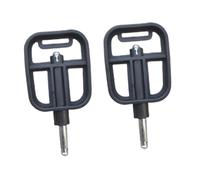 2X Kids Tricycle Pedals Anti-Slip Replacement Pedals for Toddler Trikes and Strollers 4.72x2.36x0.79 Inch