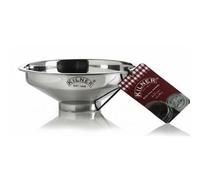 2x Kilner Stainless Steel Easy Fill Strainer Funnel Silver 15x5cm (6.31/Unit)