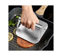 2X Kitchen Stainless Steel Steak Weight/Bacon Press with Handle, Heavy-Weight Grill Press Commercial Grade Burger