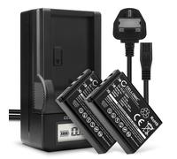 2x KLIC-5001 Battery + Charger Set for Kodak Easyshare Z7590 Easyshare P712
