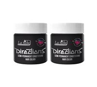 2x La Riche Directions Semi-Permanent Hair Color 100ml Tub - Ebony
