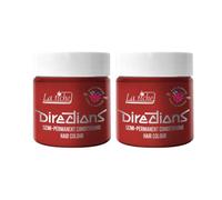 2x La Riche Directions Semi-Permanent Hair Color 100ml Tub - Poppy Red