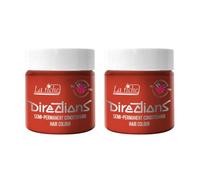2x La Riche Directions Semi-Permanent Hair Color 100ml Tub - Tangerine