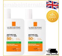 2x La Roche-Posay Anthelios UVMune 400 Oil Control Invisible Fluid SPF50+ 50ml