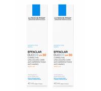 2x La Roche-Posay Effaclar Duo+ SPF30 Cream Niacinamide 40ml (80ml)