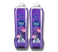 2X Lācurā - Aldi | Relax & Unwind Lavender & Waterlily Bath Soak | 750mL Each