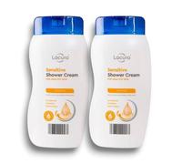 2x Lācurā - Aldi | Sensitive Shower Cream | For Sensitive Skin | pH Balanced & Moisturising | 500mL Each