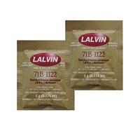 2X Lalvin 71B-1122 Nouveau Style Wine Yeast 5g Homebrew Wine Making 4.5L-23L