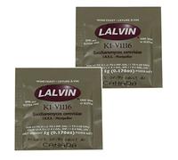 2X Lalvin ICV K1 V1116 Yeast White Wine 5g Sachet Homebrew Wine Making 4.5L-23L