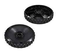 2x Lawnmower Front Wheel Replacement Wheel 574465104 Compatible with Husqvarna Automower 105 305 to 2016 and 308 Gardena R38Li R40Li R45Li R50Li R70Li R80Li Flymo 1200R Lawnmower Drive Wheels