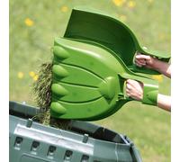 2x Leaf Grabs Grabber Hand Held Collector Gather Leaves Cleaning Garden Scoops