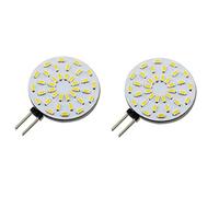 2x LED Light Bulbs G4 2 W 12 V AC/DC Dimmable Warm White 120° LED Halogen Replacement 36 SMD