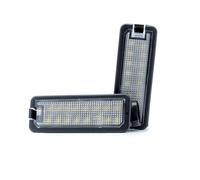 2x LED Number License Plate Light Lamp For VW Eos Fox Golf Jetta Lupo New Beetle