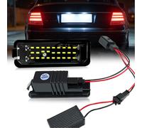 2x LED Number Plate Light for VW Golf MK4 MK5 MK6 MK7 Passat Polo Caddy | Built-in intelligent CAN-bus controller prevents dashboard error codes or hyper-flashing on sensitive VW models.