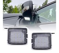 2X Led Under Side Mirror Puddle Light Rearview Mirror Welcome Lamp For Ford Mondeo MK4 MK5 Focus MK3 C-Max MK2 Kuga MK1 MK2 Escape