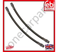 2x Left&Right Front Brake Hose Febi For Mercedes Benz 190 model 201 123 124 S-Cl
