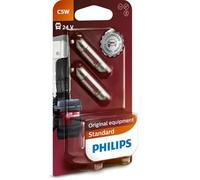 2x Light bulb C5W 13844B2 PHILIPS for MERCEDES-BENZ MAN IVECO DAF VOLVO NEOPLAN