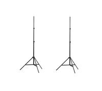 vidaXL 2x Light Stands 78-210cm Studio Mount Lighting Lamp Holder Support