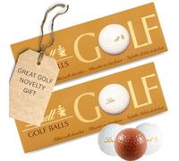 2x Lindt Golf Balls | Swiss Milk Chocolate with Hazelnut Praline | 2x110g Box golf gifts for men, husband, stocking fillers for men, Novelty gifts