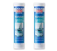2x Liqui Moly 25043 marine boat grease, waterproof, 400 g
