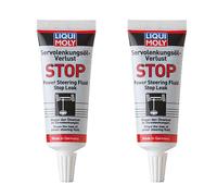 2X Liqui Moly Power Steering Stop Leak Treatment 35Ml Rack Box Fluid Seal