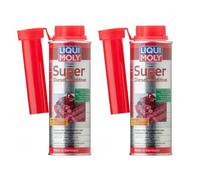 2X LIQUI MOLY SUPER DIESEL ADDITIVE INJECTOR CLEANER TREATMENT SYSTEM 250ML TINS