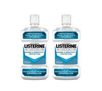 Listerine Advanced Enamel & Sensitivity Protection Mouthwash, Fresh Mint (500ml), Mouthwash to Prevent Enamel Erosion and Treat Sensitive Teeth