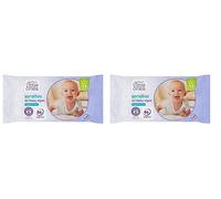 2X Little Ones Sensitive Fragrance Free Wipes 60 Pack