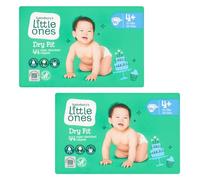2X Little Ones Size 4+ Nappies Dry Fit 44 Pack