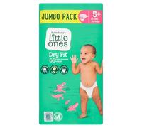 2X Little Ones Size 5+ Nappies Dry Fit Jumbo 66 Pack