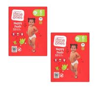 2X Little Ones Size 6 Nappy Pants 32 Pack