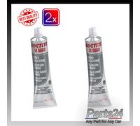 2x LOCTITE SI5660 Silicone Sealant - Grey - 100ml - 2064521