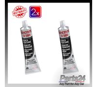 2x LOCTITE SI5980 Silicone Flange Sealant - Black - 100ml - 2064235