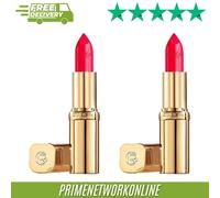 2x L'Oréal Paris Color Riche Satin Lipstick - 119 Amour 100% ORIGINAL ⭐⭐⭐⭐⭐