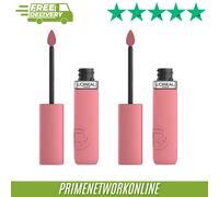 2X L'Oreal Paris Infallible Matte Resistance Lipstick - 200 100% ORIGINAL ⭐⭐⭐⭐⭐